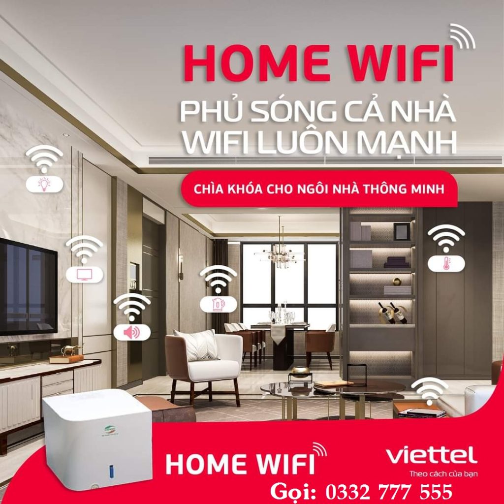 Home WiFi Viettel – Mạng Cáp Quang WiFi Mesh Viettel 2023